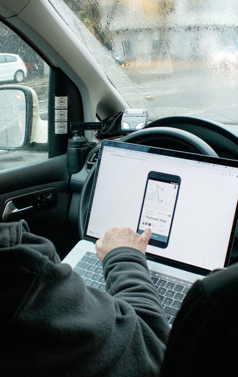 Die neue Taxi Driver-App